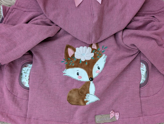 Babyjacke aus Wintersweat (Kopie)