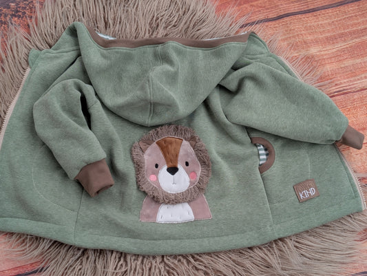 Babyjacke aus Wintersweat