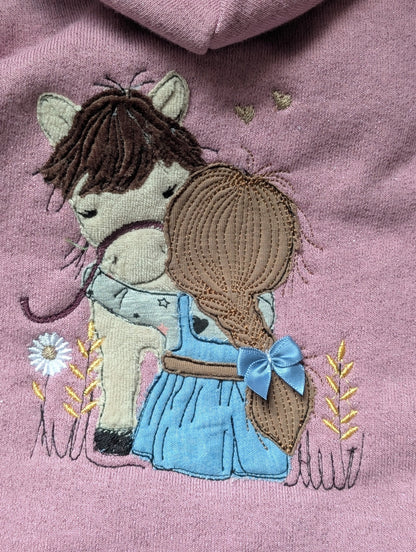 Babyjacke aus Wintersweat