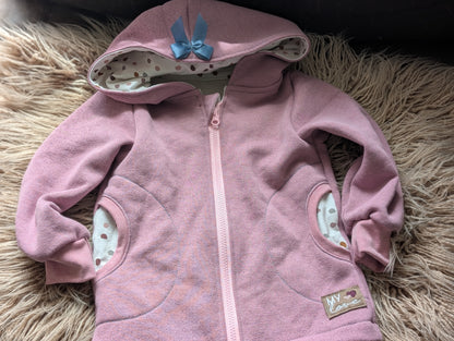 Babyjacke aus Wintersweat