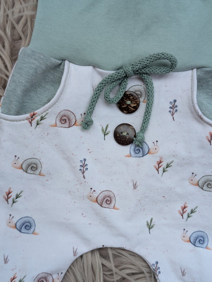 Baby-Set "Schnecke" – Handgemachtes 2-teiliges Outfit für Babys