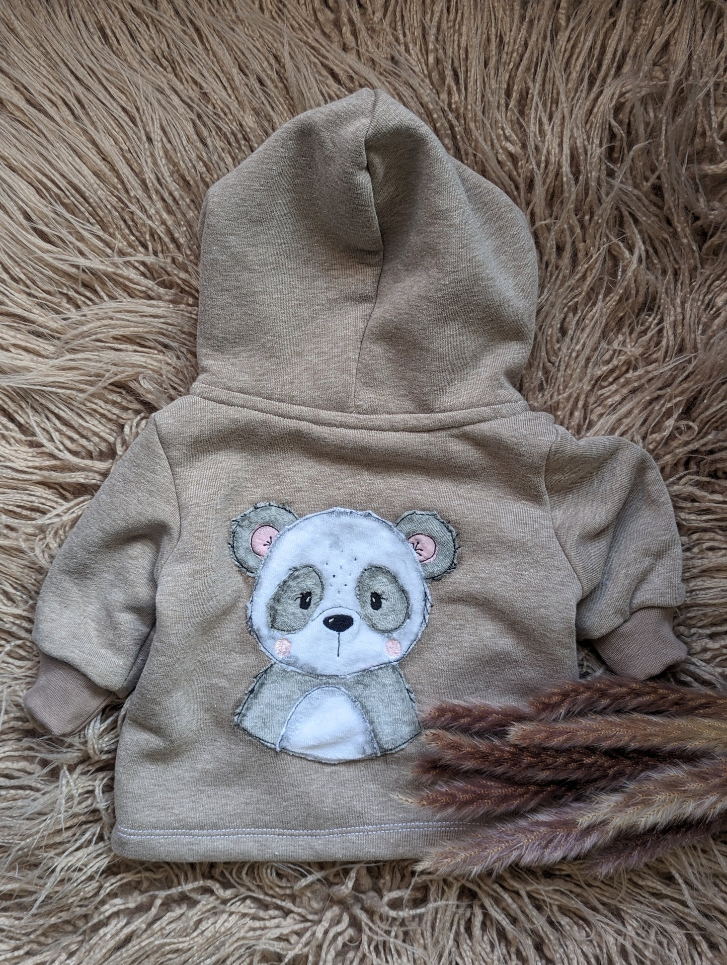 Babyjacke aus Wintersweat