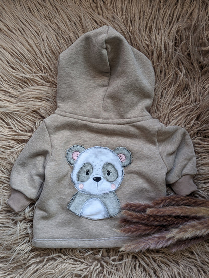 Babyjacke aus Wintersweat