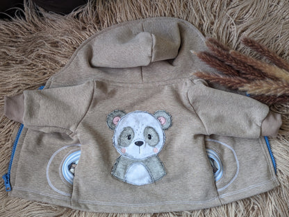 Babyjacke aus Wintersweat