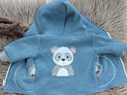 Babyjacke aus Wintersweat
