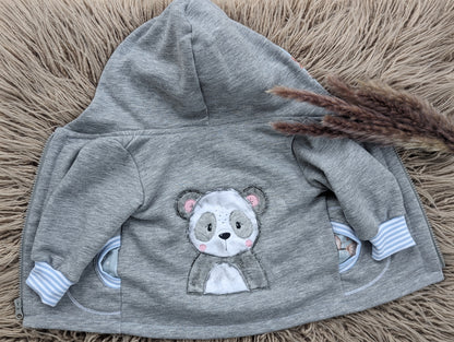 Babyjacke aus Wintersweat