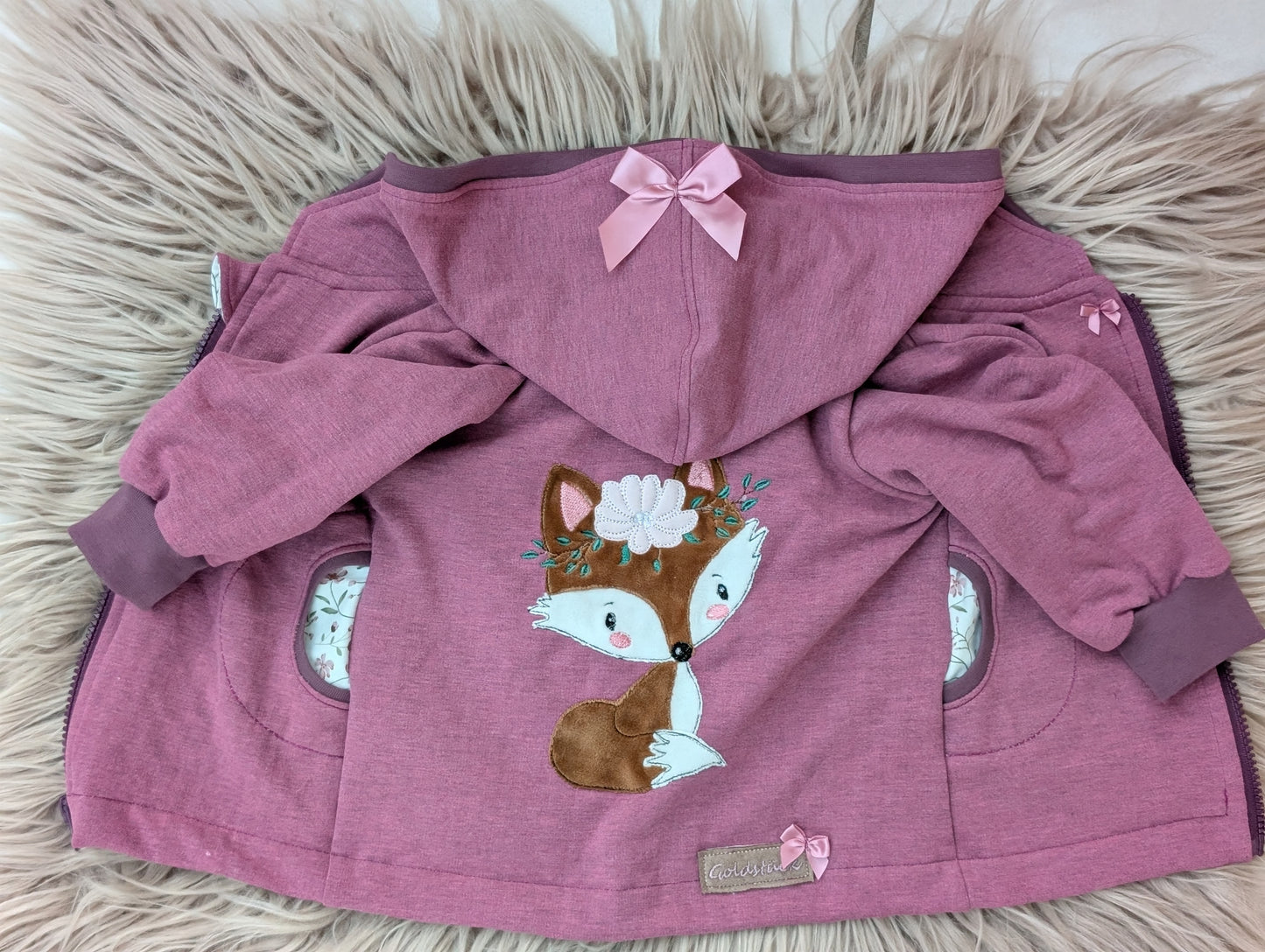 Babyjacke aus Wintersweat (Kopie)