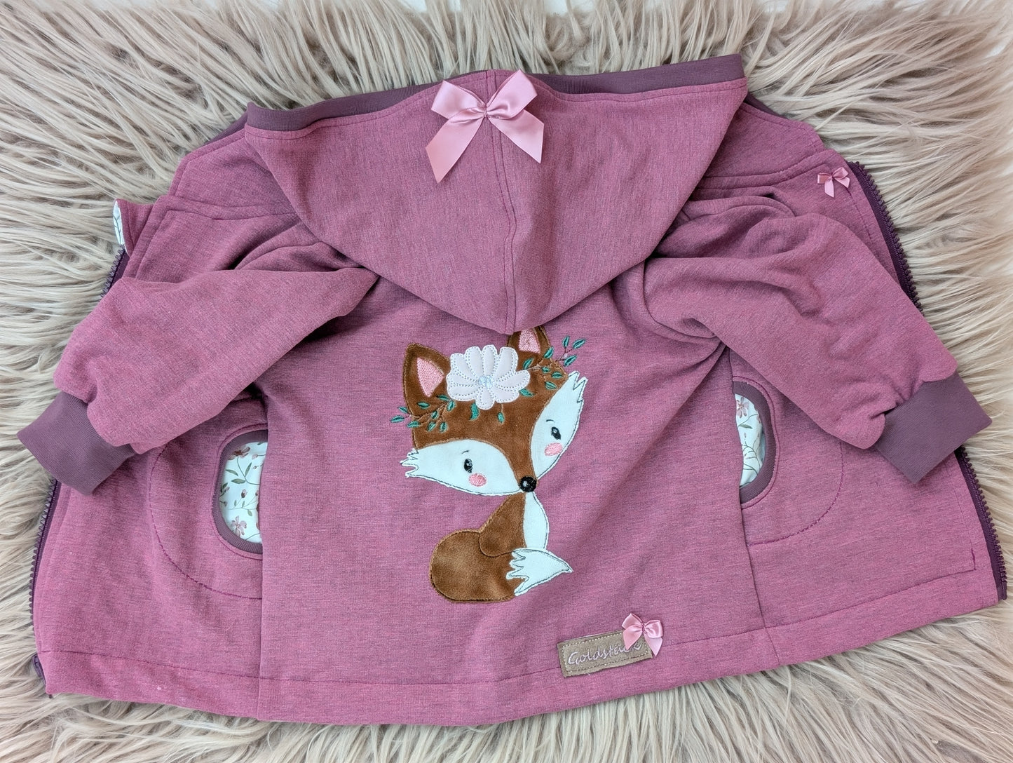 Babyjacke aus Wintersweat (Kopie)