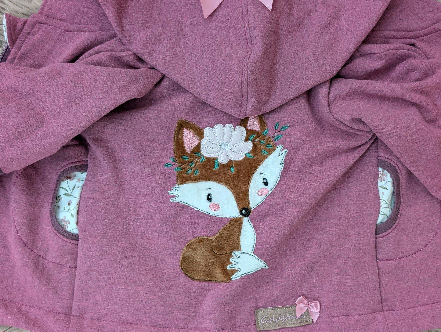 Babyjacke aus Wintersweat (Kopie)