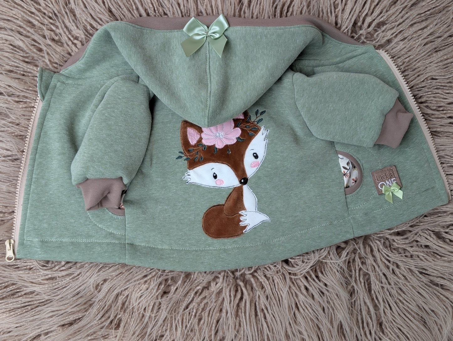 Babyjacke aus Wintersweat (Kopie)