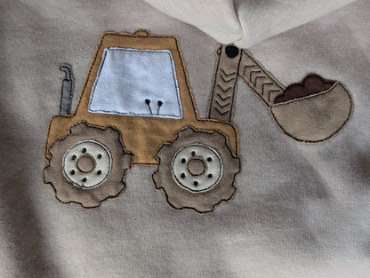 Babyjacke aus Wintersweat