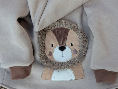 Babyjacke aus Wintersweat