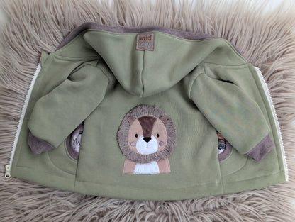Babyjacke aus Wintersweat