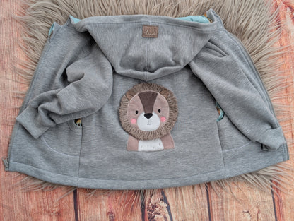 Babyjacke aus Wintersweat