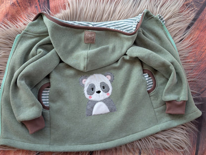 Babyjacke aus Wintersweat