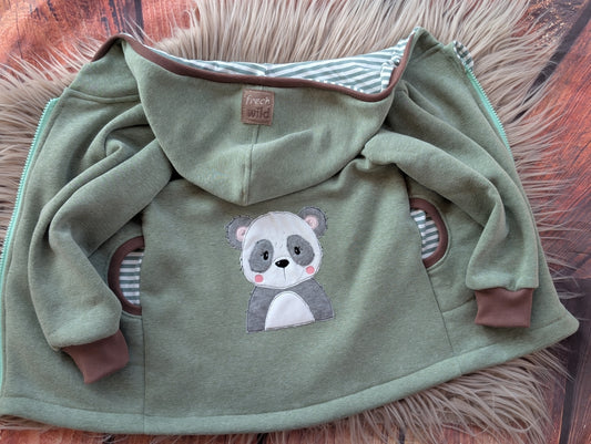 Babyjacke aus Wintersweat