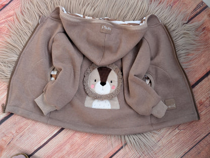 Babyjacke aus Wintersweat