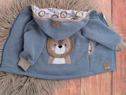 Babyjacke aus Wintersweat