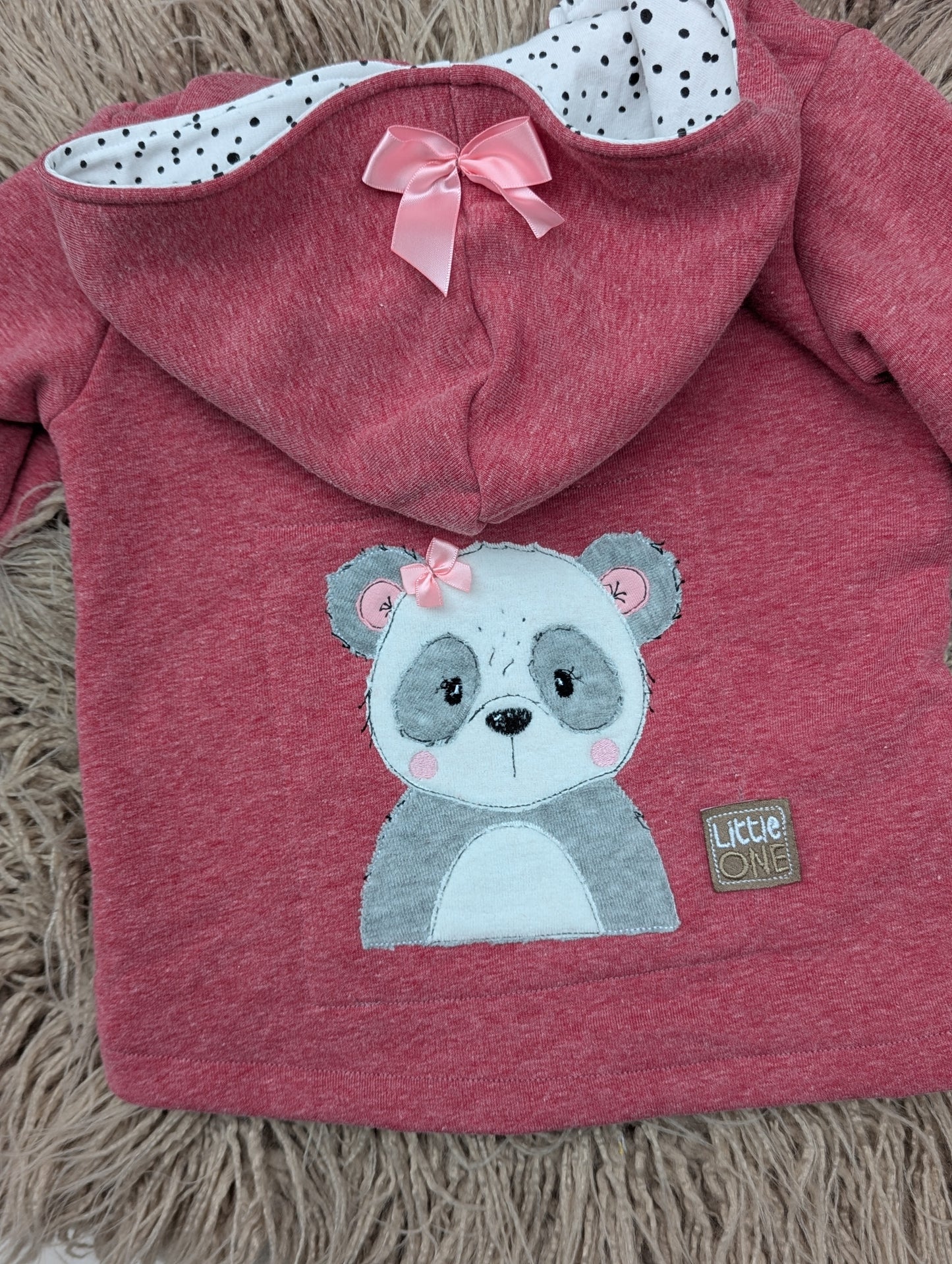 Babyjacke aus Wintersweat