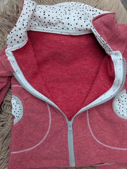 Babyjacke aus Wintersweat
