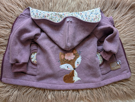 Babyjacke aus Wintersweat (Kopie)