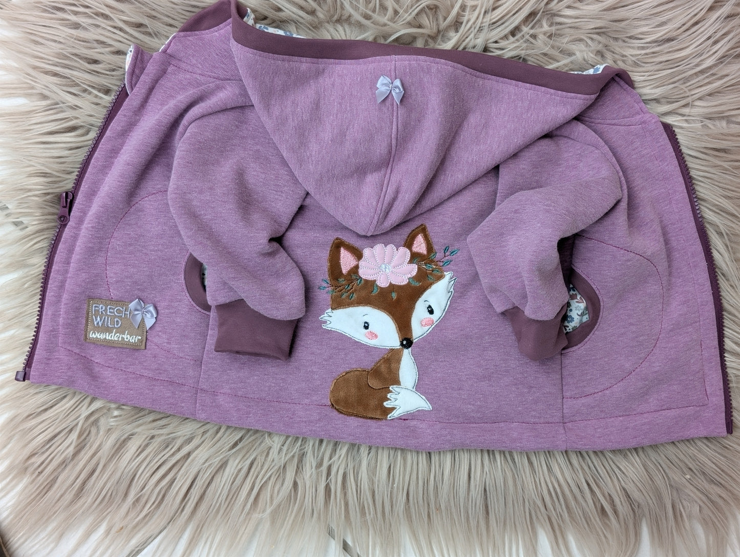 Babyjacke aus Wintersweat (Kopie)