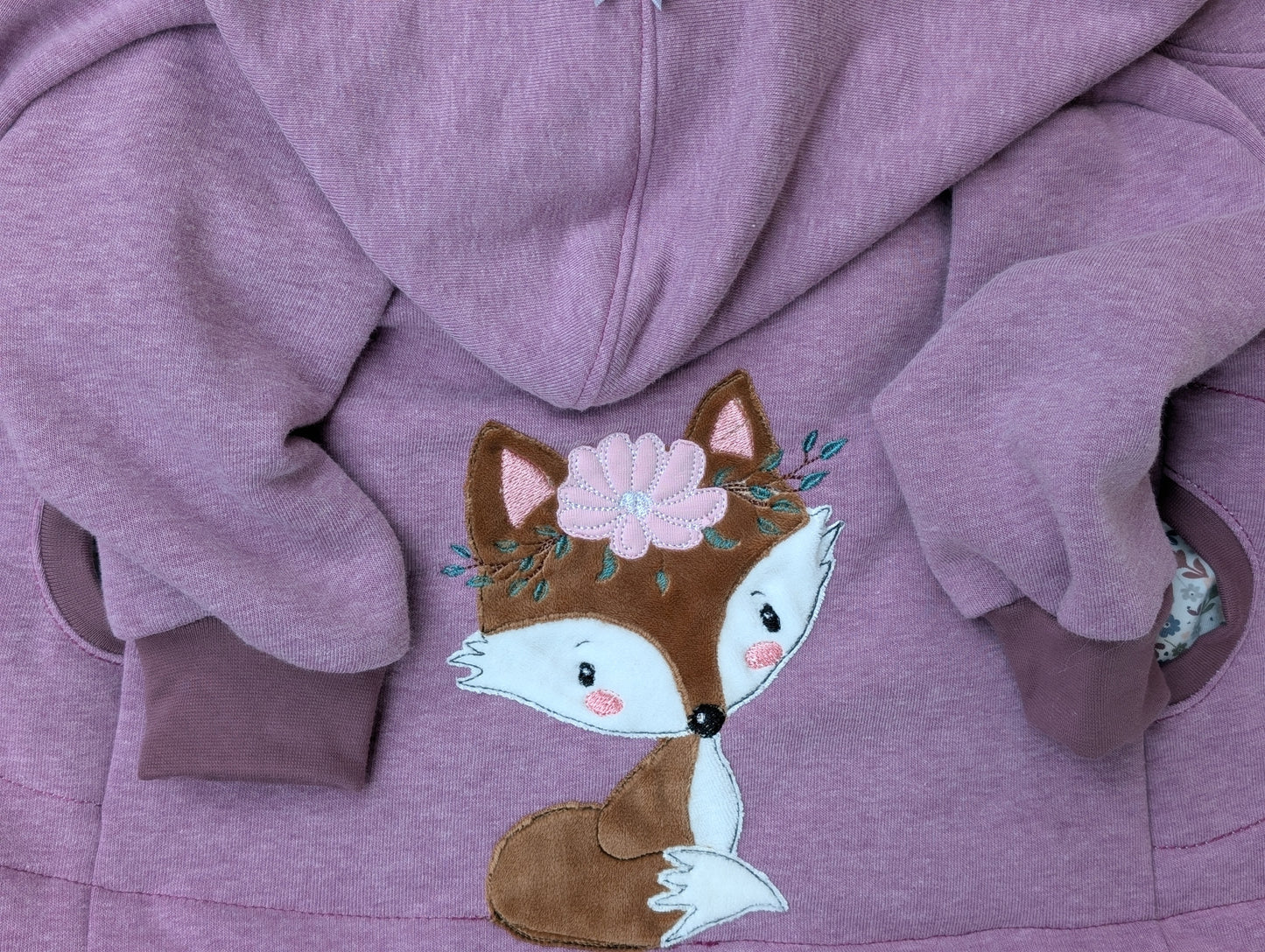 Babyjacke aus Wintersweat (Kopie)