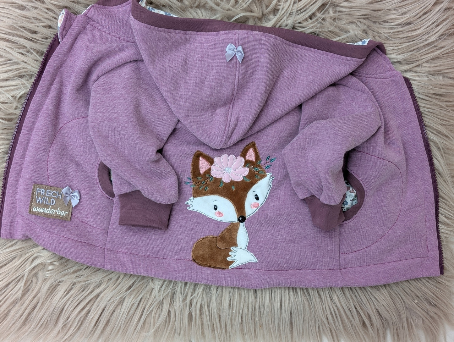 Babyjacke aus Wintersweat (Kopie)