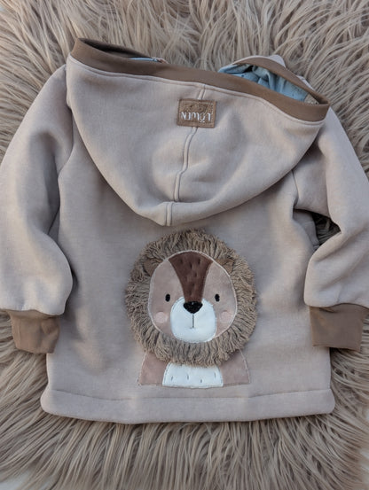 Babyjacke aus Wintersweat