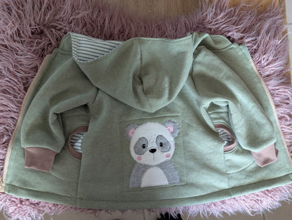 Babyjacke aus Wintersweat