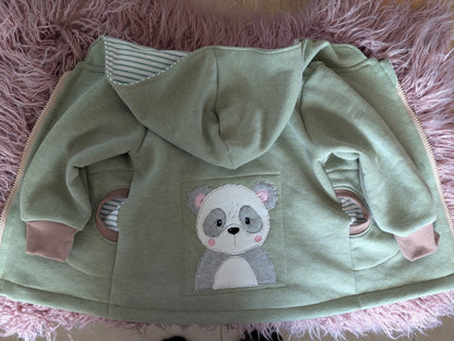 Babyjacke aus Wintersweat